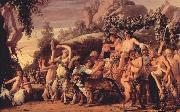 MOEYAERT, Claes Cornelisz. Triumph of Bacchus ga oil painting reproduction